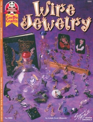 Wire Jewelry Booklet 1999 Musante Design Originals #3292 Earrings Pendant Frame - Image 1 of 4