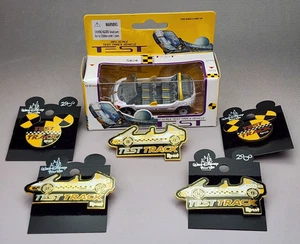 Disney Parks Test Track Ride EPCOT Collector Trading Pins + Car - Lot of 6 Items - Bild 1 von 8