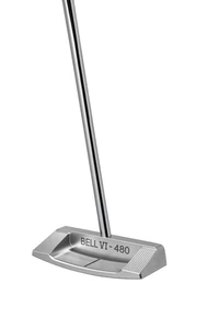 Bell VI-480 Left Hand No-Offset Center Shaft Mid-Mallet Golf Putter Winn Midsize - Picture 1 of 4
