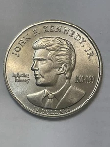 liberia 2000 john f. kennedy jr. coin - Picture 1 of 2
