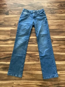Cinch Jeans Mens 29x34 Wash Denim Ian Straight Leg Mid Rise Western Rodeo - Picture 1 of 7