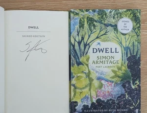 POET LAUREATE SIMON ARMYTAGE SIGNED DWELL 1/1 HB 2025 BRAND NEW UNREAD COPY  - Imagen 1 de 5