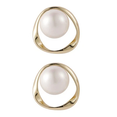  Besonderer Anlass Ohrstecker Mit Akoya-Perlen Hängeohrringe Tropfen Für Damen - Bild 1 von 4