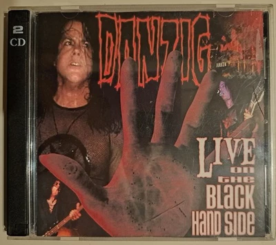 DANZIG Live On The Black Hand Side 2 CD Glenn Misfits Samhain Evilive oop Foto 1 de 4