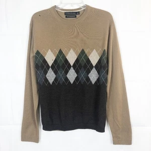 Structure Men's 100% Fine Italian Merino Wool Quiet Luxury Old Money Sweater S - Picture 1 of 12