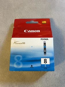 Cartouche d'encre Canon 8 Cyan Pixma - NEUF - Afbeelding 1 van 1