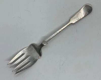 Vintage Bailey Banks and Biddle Fine Silverplate Large Serving Fork 17 - Image 1 of 4