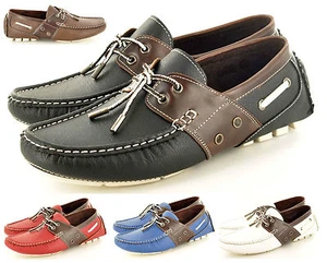 Nuevos mocasines informales para hombre disponibles en el Reino Unido tallas 6-11 - Imagen 1 de 55