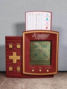 Hasbro Scrabble Express Handheld Electronic Game - TESTED WORKING - Picture 1 of 5