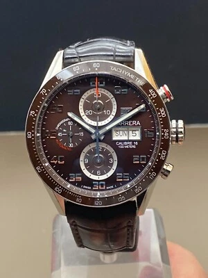 TAG HEUER Carrera Automatic Klassiker Calibre 16 CV2A1S FC6236 sehr schöner Zust - Bild 1 von 4