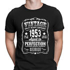 Personalised Vintage 1953 Aged To Perfection 70th Birthday Gift Mens T Shirt #E