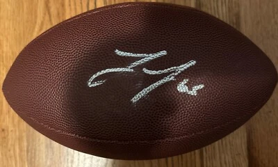 Lane Johnson Signed Duke Replica Football Philadelphia Eagles PSA/DNA COA - Image 1 of 3