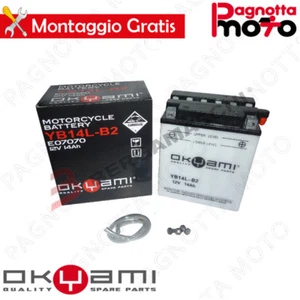 BATTERIA OKYAMI YB14L-B2 SUZUKI LS SAVAGE 650 1986>2000 Precaricata - Foto 1 di 1