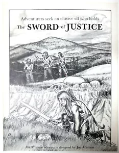 AD&D Atracción Especial La Espada de la Justicia, Revista Dragón TSR Diciembre 1984 - Imagen 1 de 1