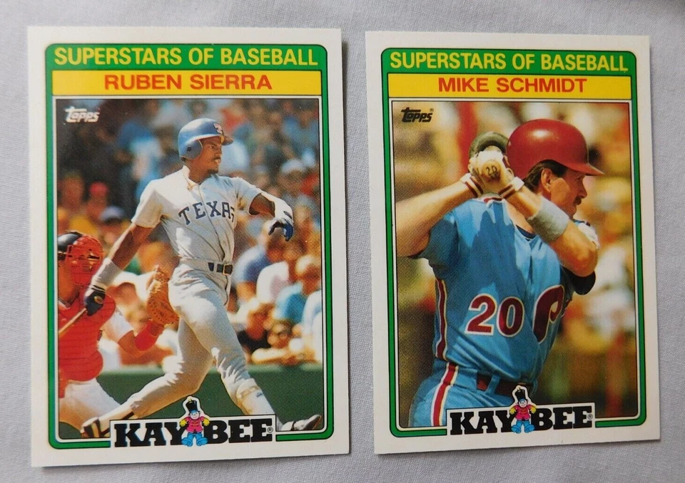 1988 Topps Kay-Bee Superstars of Baseball - Baseball Card Pick one Kaybee - Image 1 of 1