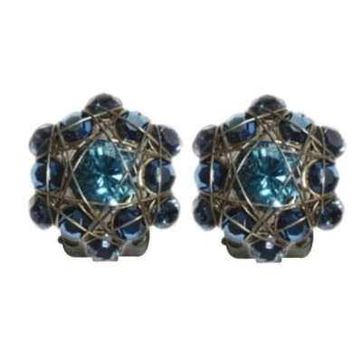 Konplott Ohrringe Ohrclip Bended Lights blau - Bild 1 von 2