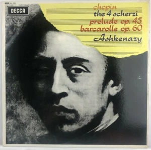 CHOPIN The 4 Scherzi op.45/Barcarolle op.60 ASHKENAZY Decca LP Korea NM SXL 6334 - Picture 1 of 4