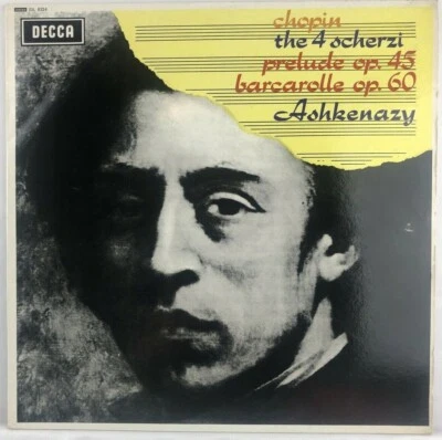CHOPIN The 4 Scherzi op.45/Barcarolle op.60 ASHKENAZY Decca LP Korea NM SXL 6334 - Image 1 of 4
