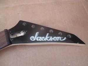 90's JACKSON POINTY HEADSTOCK NECK - ROSEWOOD - Picture 1 of 6