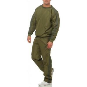 adidas olive green tracksuit