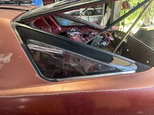 86.5-92 Toyota Supra MK3 Drivers Side Rear Quarter Glass Window & Trim Complete - Picture 1 of 6