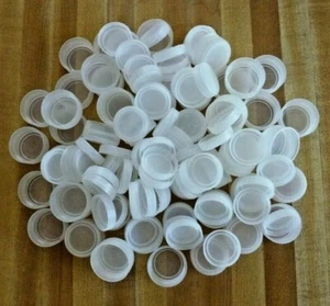 200+ Clear Plastic Water Bottle Small And Big Caps Lids Arts Crafts Art Project - Picture 1 of 9