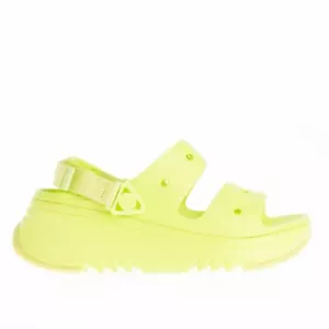 Women's Sandals Crocs Hiker Xscape Two Strap Upper in Green - Picture 1 of 5