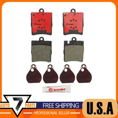 Juego de pastillas de freno trasero Brembo cerámica para Mercedes-Benz SLK300 CLK350 SLK280 Foto 1 de 3