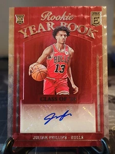 Anuario Panini Donruss Elite 2024 Julian Phillips RC automático #RYV-JPC Bulls - Imagen 1 de 2