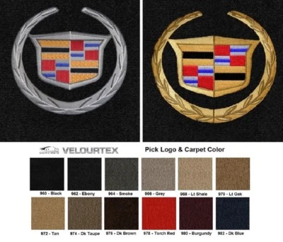 Lloyd Mats Velourtex Cadillac CTS or CTS-V Front Floor Mats (2003-2007)  Foto 1 de 4