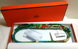 Brandneu Hermes Seide Mistinguett Stirnband/Haarband Einheitsgröße☆ 2 Farben❤ - Bild 1 von 29