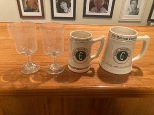 Vintage EOC Edsel Owners Club Glassware Collector Tankards from 1978 1982 1989 - Bild 1 von 15