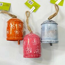 Wind Chimes Bell Shape 6 x 4"  Hobby Lobby Choose Orange, Pink, Blue Spring Shop