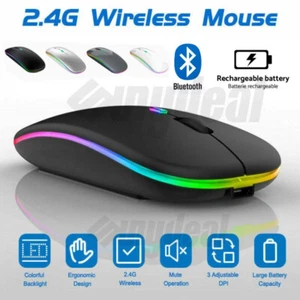 USB Kabellos Maus Optische Funkmaus für Büro PC Notebook Laptop Mouse 1600 DPI - Bild 1 von 16