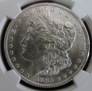 NGC Morgan Dollar 1885 O MS 62 - Bild 1 von 4