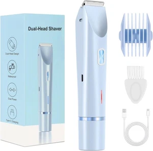 Bikini Trimmer für Damen, Dermave Bikini Rasierer, 2-in-1 Elektrischer Trimmer für Wo... - Bild 1 von 7