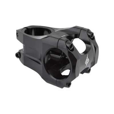 Origin8 Flux 45mm CNC Alloy MTB Stem 31.8mm 0 Black, 4-Bolt Front Loading - Image 1 of 4
