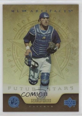 2005 Upper Deck Artifacts Future Stars Blue /100 Gerald Laird #124 - Image 1 of 2