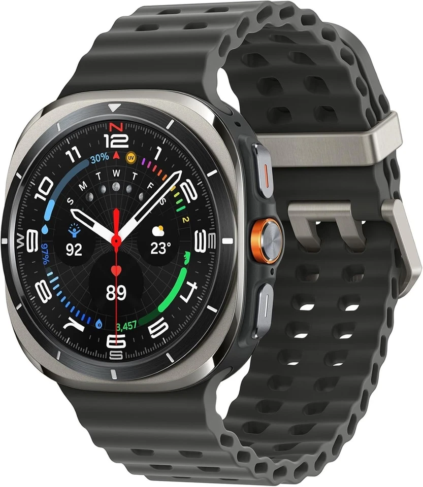 Samsung Galaxy Watch Ultra (2025), 47mm, LTE, Titanium Silver - Image 1 of 1