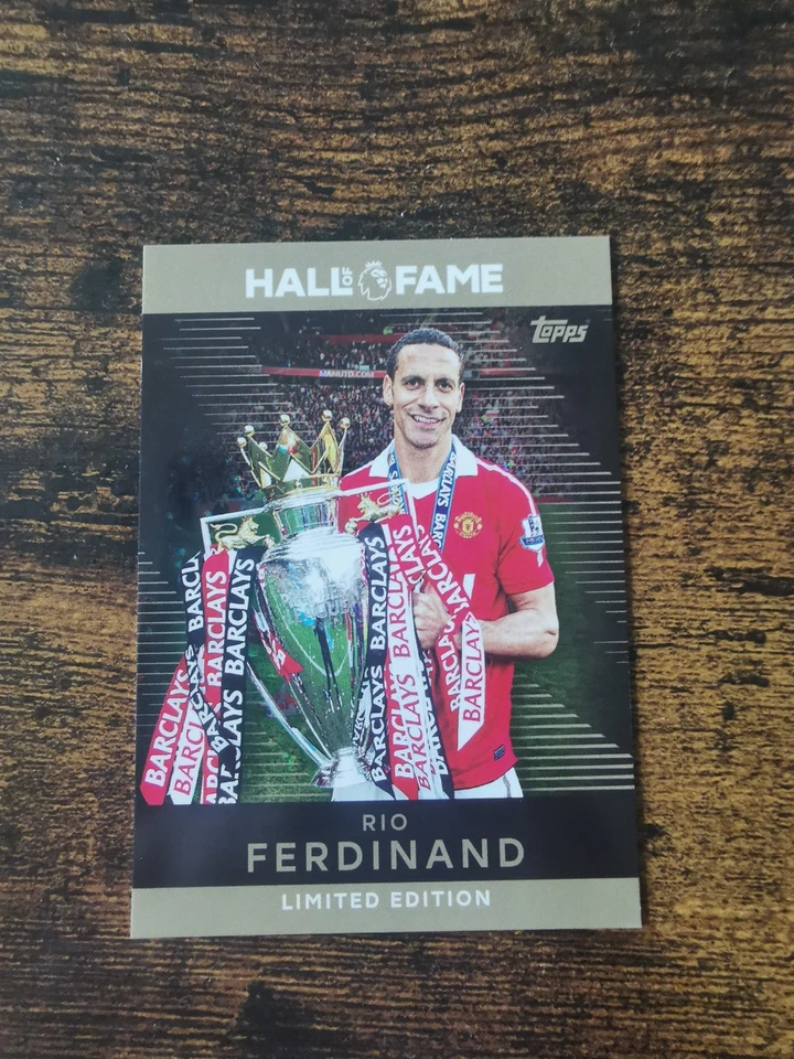 Topps - Premier league 25/26 - Rio Ferdinand - Hall of fame - Limited Edition - Image 1 of 1