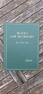 Black's Law Dictionary Revised Fourth 4th Edition (1968) by Henry Campbell Black - Foto 1 di 12
