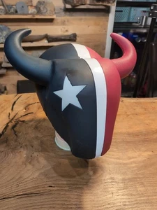 Houston Texans Foamheads Texanhead Sombrero de Espuma NFL Fútbol Raro Hallazgo - Imagen 1 de 7