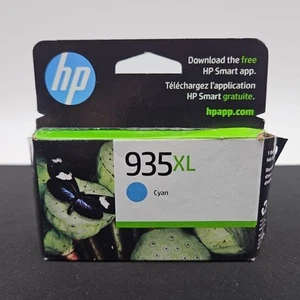 Genuine HP 935XL Cyan Ink Cartridges Exp 02/2025 New Sealed - Picture 1 of 2