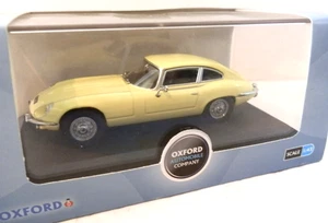 Oxford 1:43 Jaguar V12 E Type Coupe Primrose Yellow - Picture 1 of 4