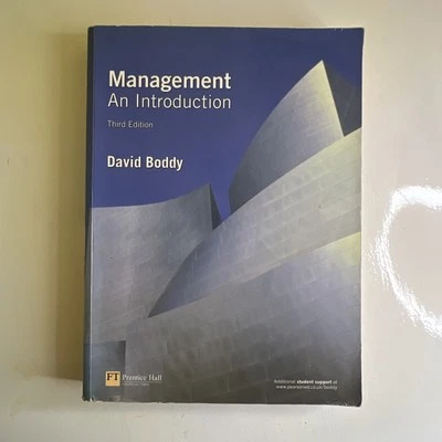 Management: An Introduction, Boddy, David, Third edition, 2005 - Image 1 of 4