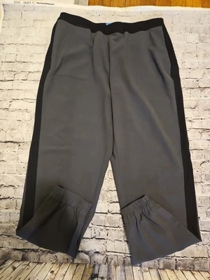 Pantalones de chándal Simply Vera Wang para mujer talla mediana verde negro Foto 1 de 4