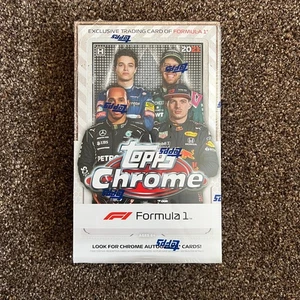 2021 Topps Chrome Formula 1 Racing F1 Factory Sealed Hobby Box Brandneu - Bild 1 von 10