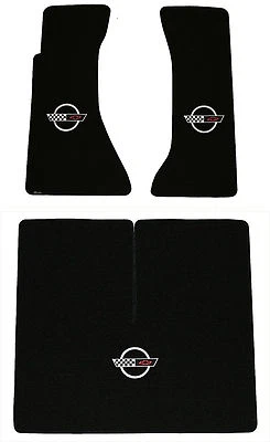 JUEGO DE ALFOMBRILLAS LLOYD MATS Classic Loop de 3 piezas para Corvette C4 Coupe 1995 1996  Foto 1 de 4