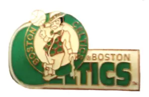 Celtics Pins Boston Celtics Pins MINI 1995 VINTAGE SELTEN Celtics Team Logo Pin - Bild 1 von 2