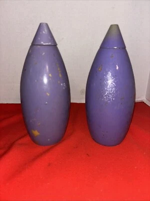 Glass Pendant Light Shades For Hanging Light- Painted-chipping Paint Off- - Image 1 of 4